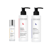 3 ÜRÜN BİRLİKTE PROTEİN COMLEX SHAMPOO & KERATİN SAÇ BAKIM MASKE VE HAIR SERUM
