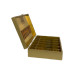 AHŞAP GOLD RENK MAKİNA VE MAKAS ÇANTASI